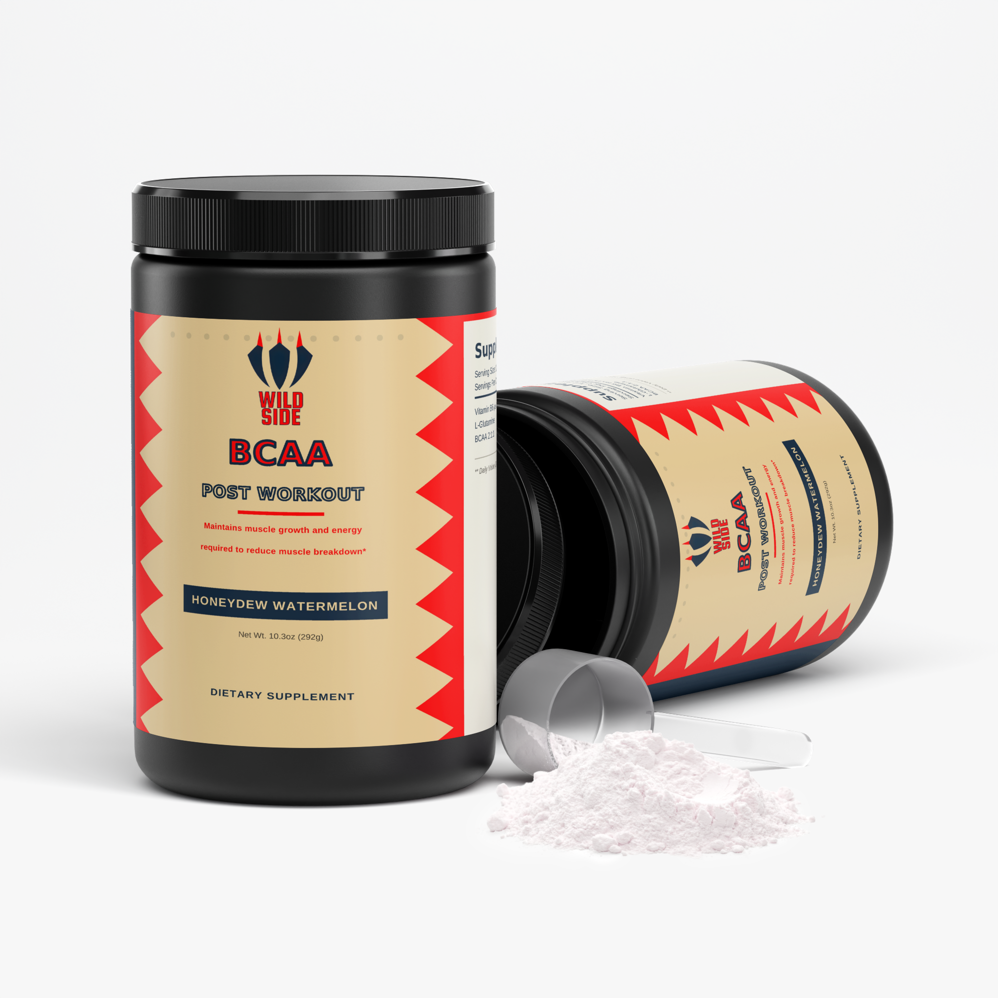 BCAA Post Workout Powder (Honeydew/Watermelon)